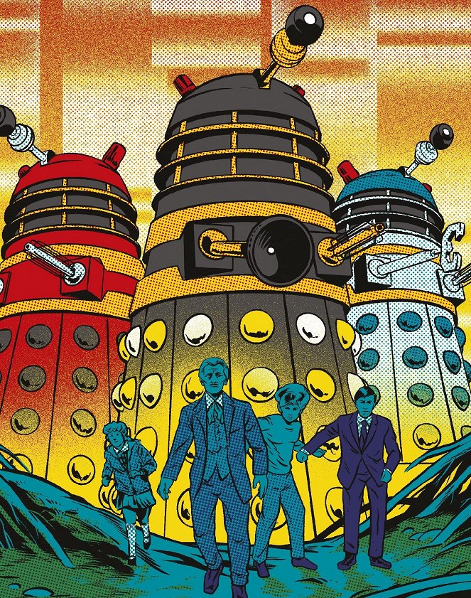 Dr. Who y los Daleks - Carteles