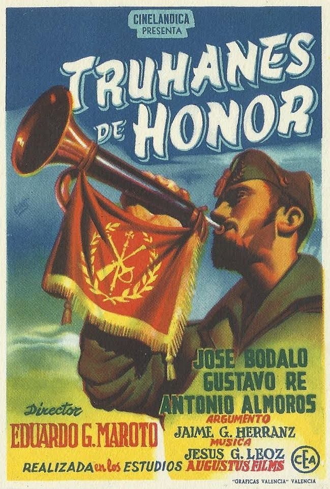 Truhanes de honor - Posters