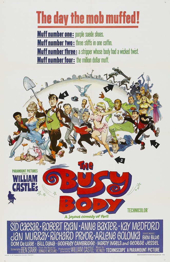 The Busy Body - Plagáty