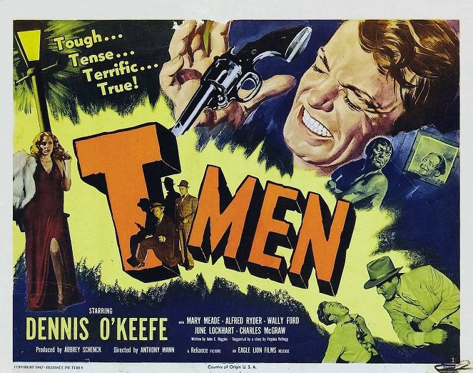 T-Men - Plakáty