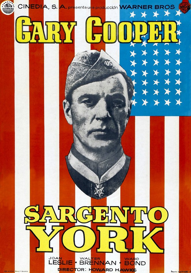 El sargento York - Carteles