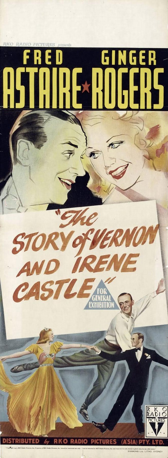 The Story of Vernon and Irene Castle - Posters
