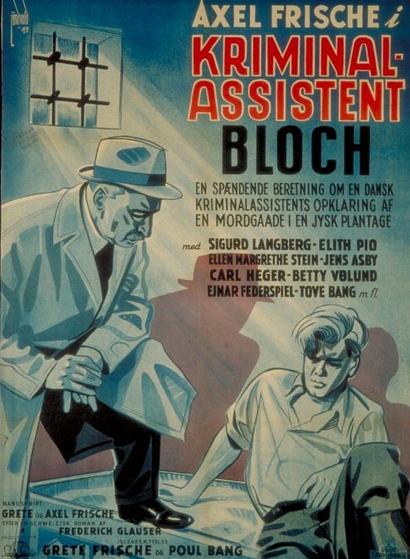 Kriminalassistent Bloch - Plakate