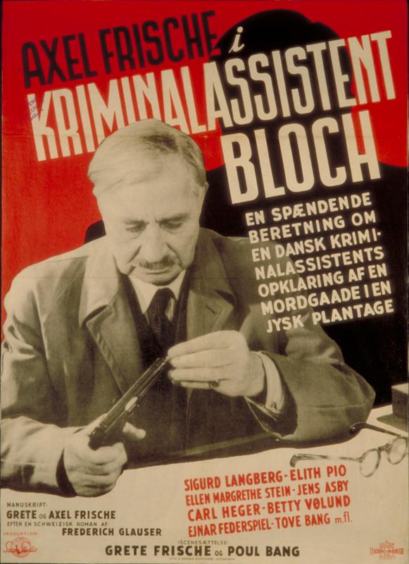 Kriminalassistent Bloch - Plakátok