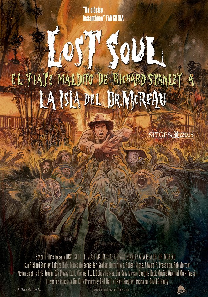 Lost Soul: El viaje maldito de Richard Stanley a la isla del Dr. Moreau - Carteles