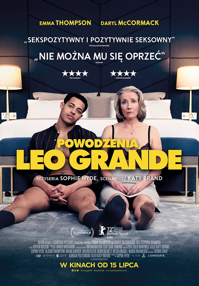 Powodzenia, Leo Grande - Plakaty
