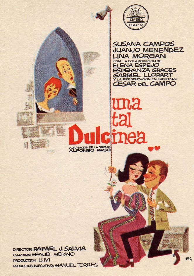 Una tal Dulcinea - Plakate