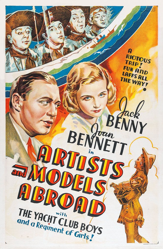 Artists and Models Abroad - Affiches