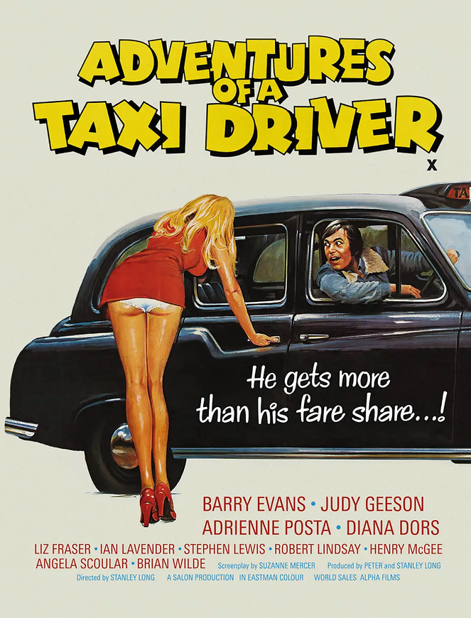 Die unglaublichen Abenteuer eines Taxifahrers - Plakate