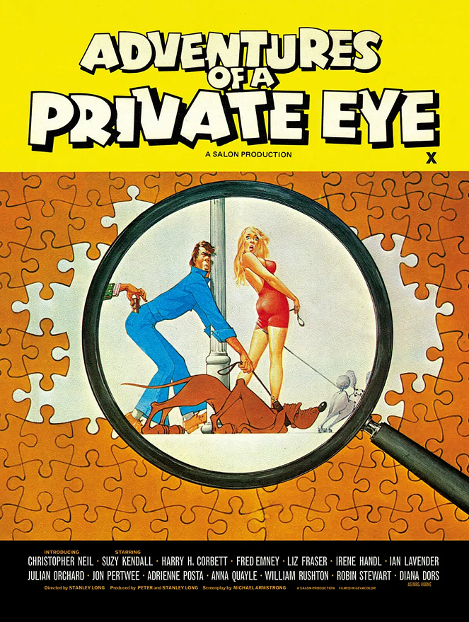 Adventures of a Private Eye - Carteles