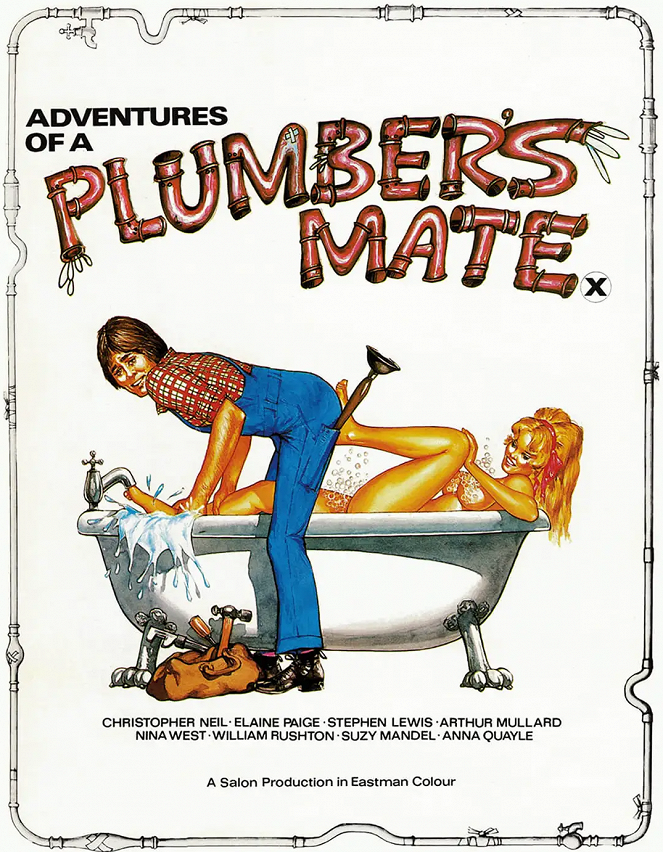 Adventures of a Plumber's Mate - Carteles