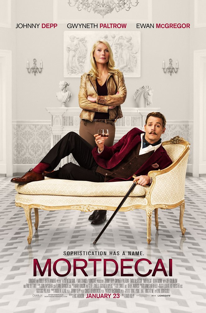 Mortdecai: Grandiózny prípad - Plagáty