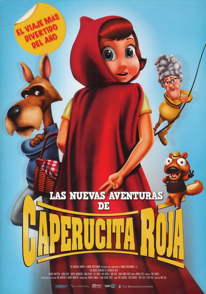 Las nuevas aventuras de Caperucita Roja - Carteles