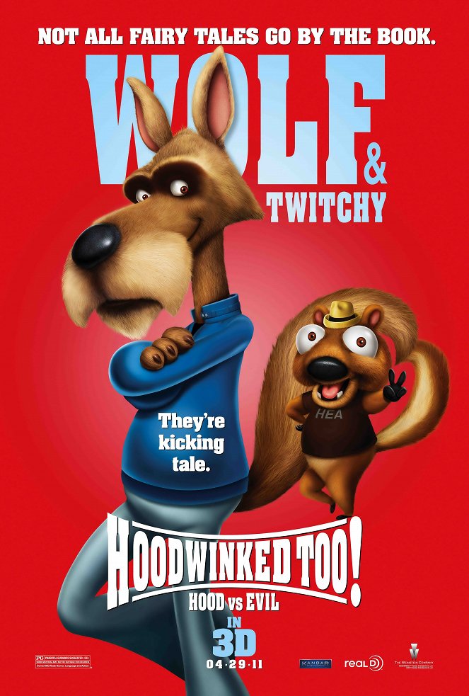 Hoodwinked Too! Hood vs. Evil - Plakátok