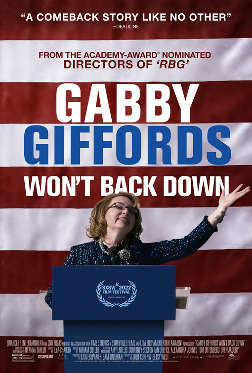 Gabby Giffords Won’t Back Down - Plakaty