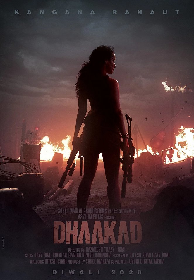 Dhaakad - Plakaty
