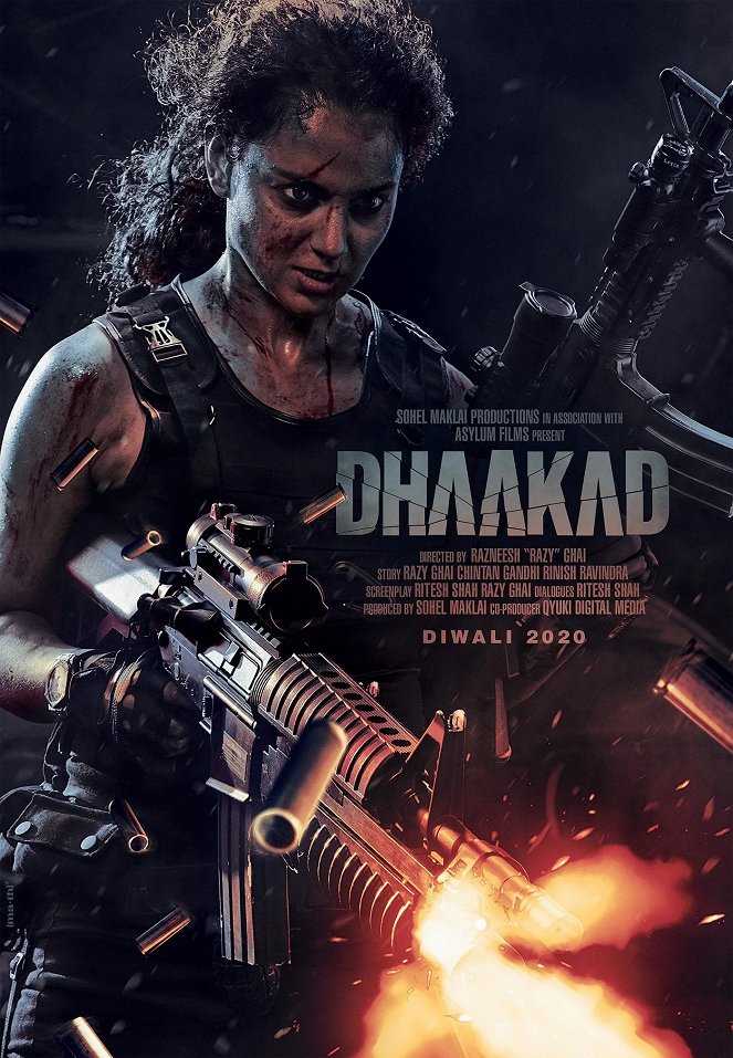 Dhaakad - Plakate