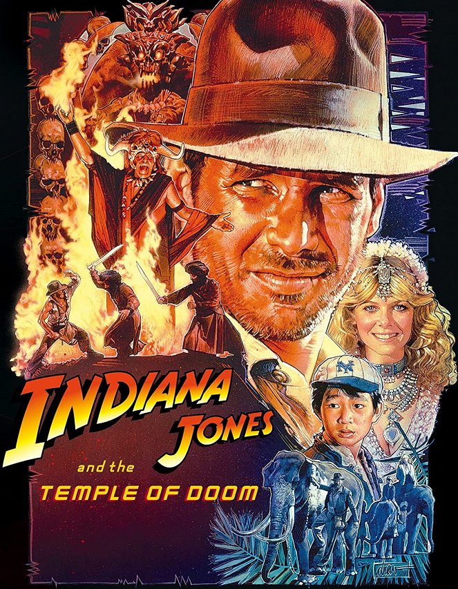 Indiana Jones és a Végzet Temploma - Plakátok
