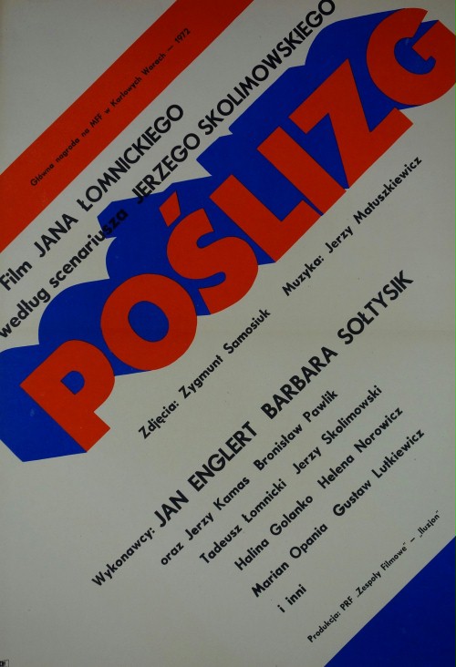 Poślizg - Plakátok