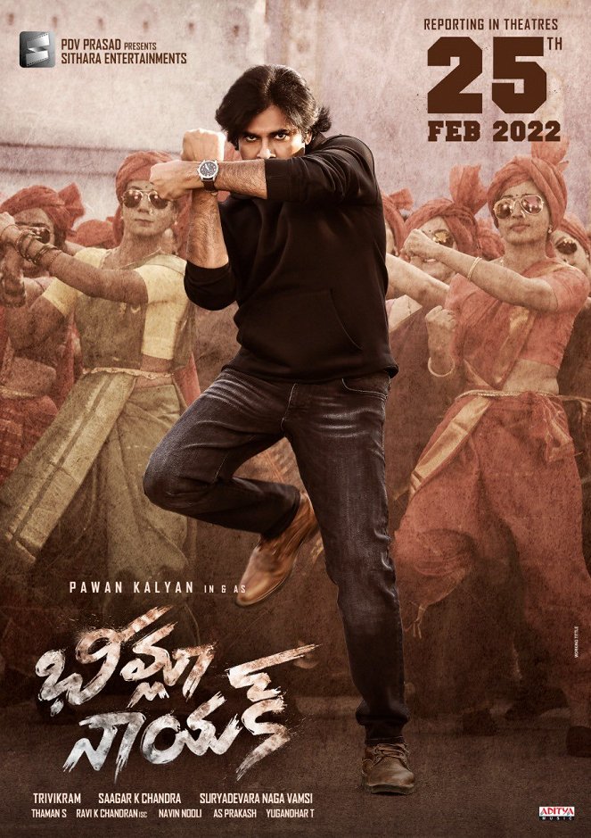 Bheemla Nayak - Posters