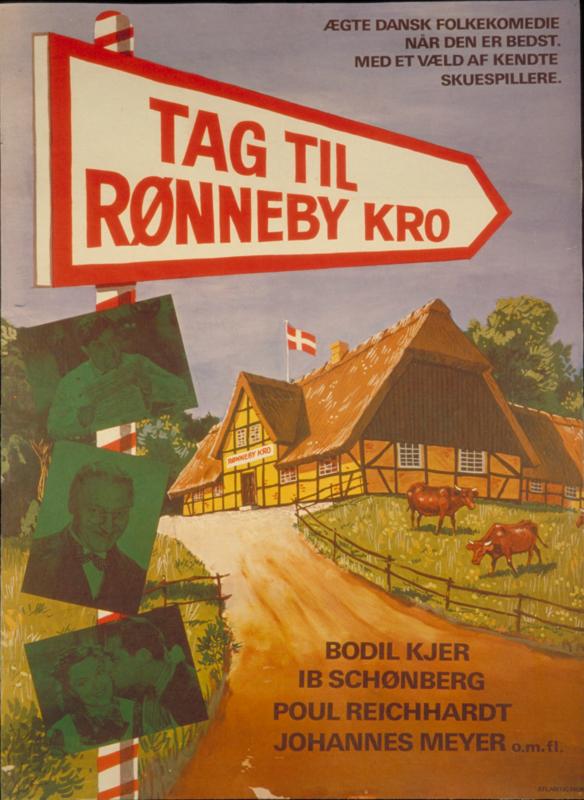 Tag til Rønneby Kro - Posters
