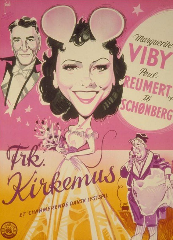 Frøken Kirkemus - Posters