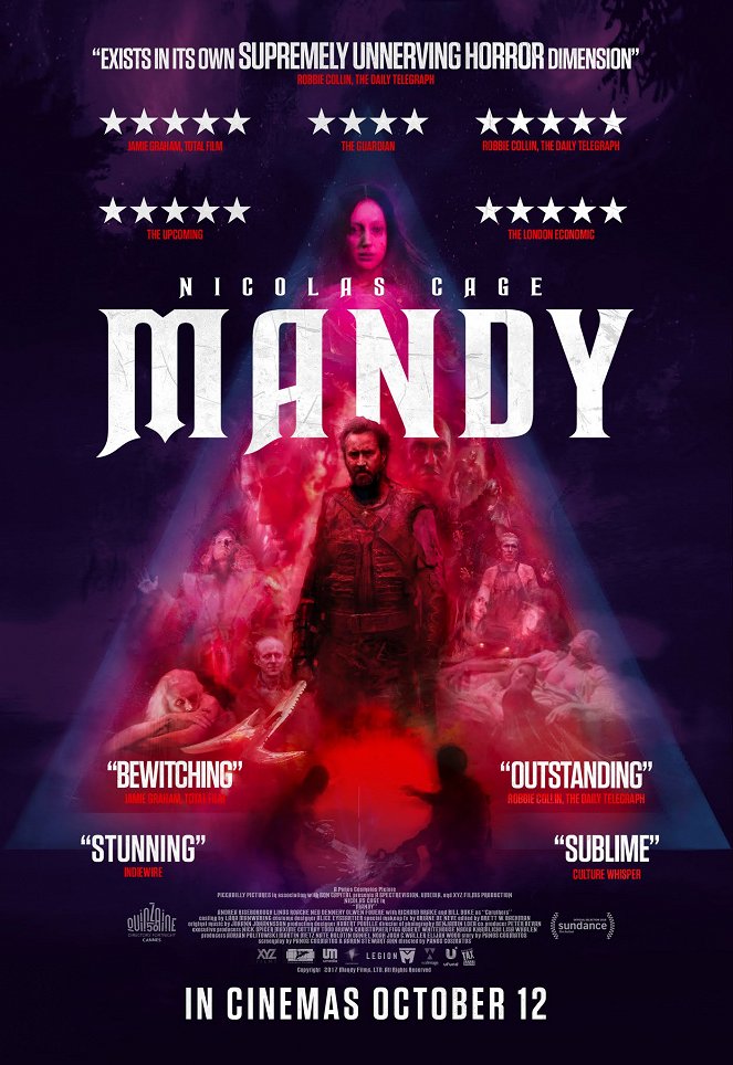 Mandy: Kult pomsty - Plagáty
