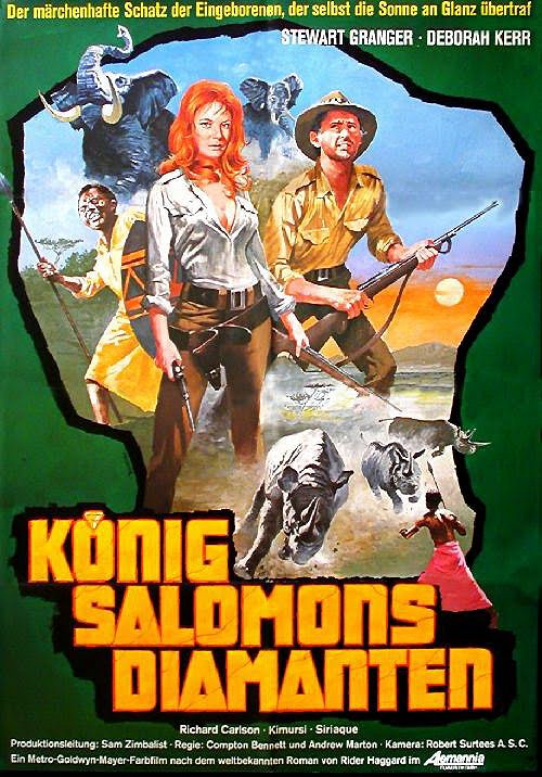 King Solomon's Mines - Affiches