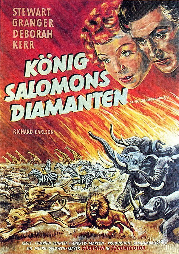 Doly krále Šalamouna - Plakáty