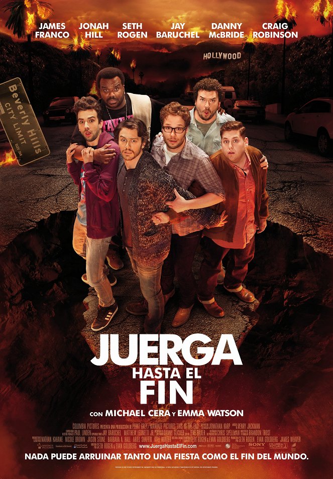 Juerga hasta el fin - Carteles