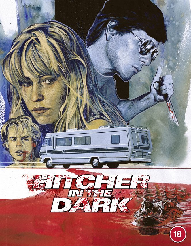 Hitcher in the Dark - Posters