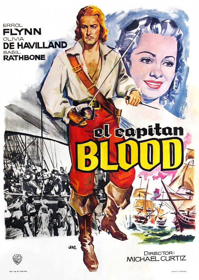 El capità Blood - Carteles