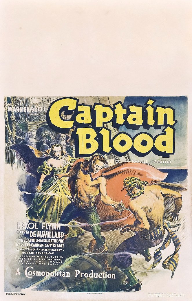 Kapitan Blood - Plakaty