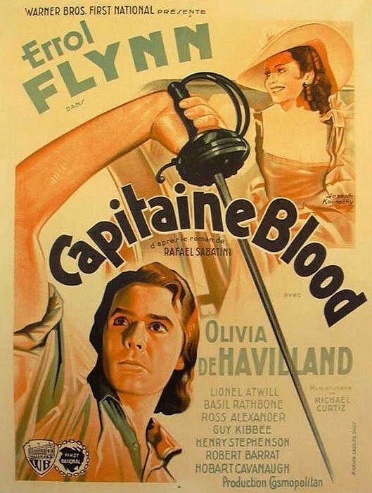 Capitaine Blood - Affiches