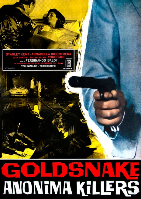 Goldsnake 'Anonima Killers' - Affiches