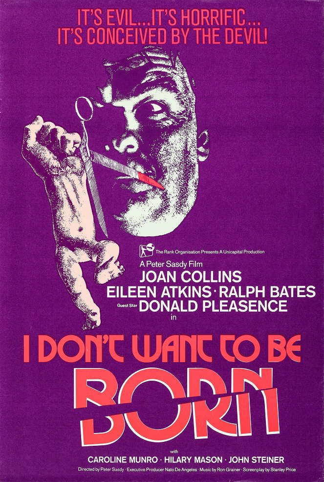 I Don't Want to Be Born - Plakate