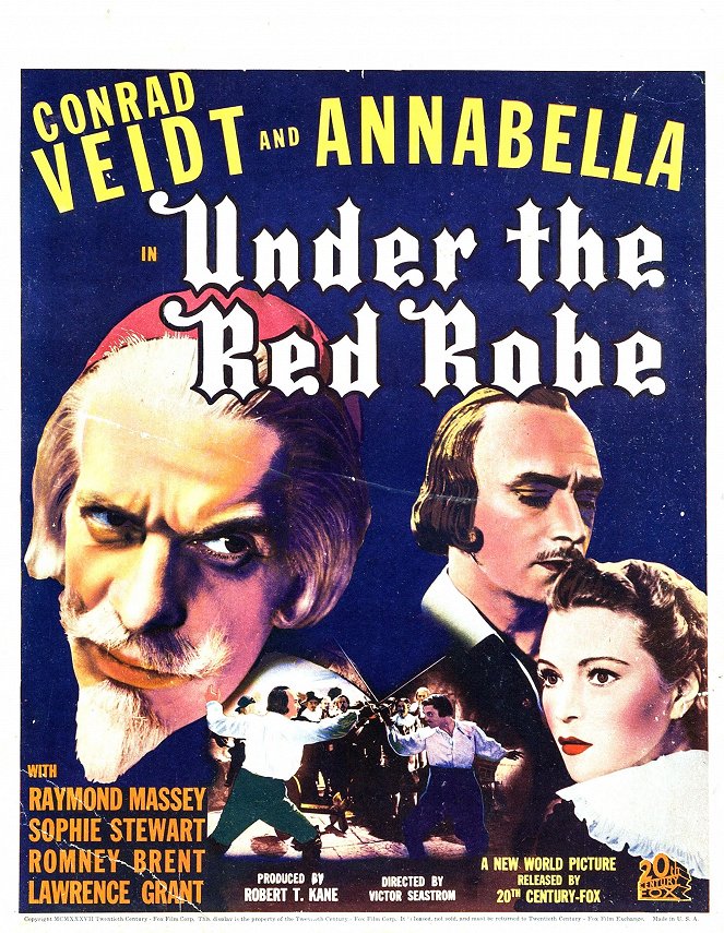 Under the Red Robe - Posters