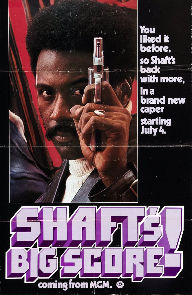 Shaft's Big Score! - Plakaty