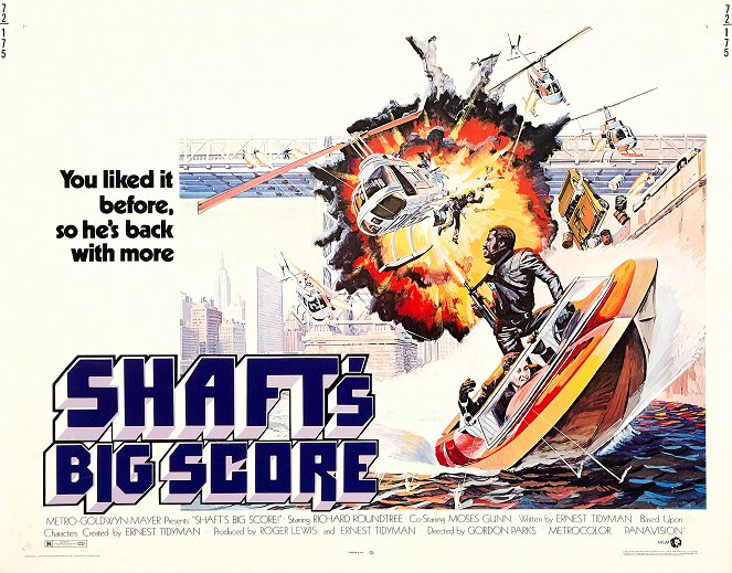 Shaft's Big Score! - Carteles