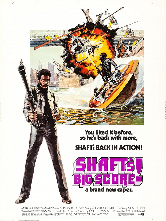 Shaft's Big Score! - Plakátok