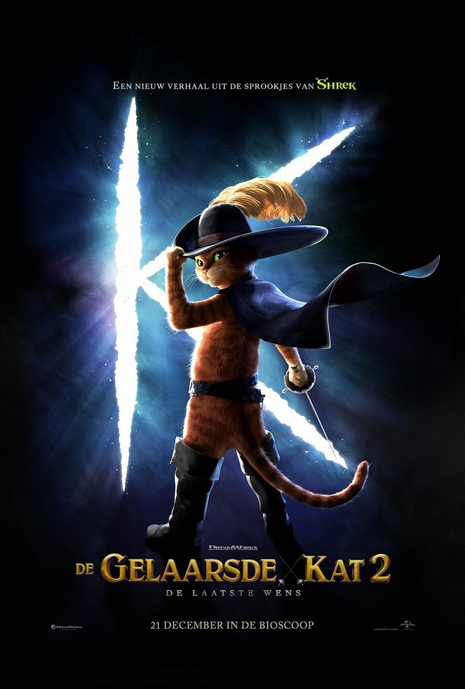 De Gelaarsde Kat 2: De Laatste Wens - Posters