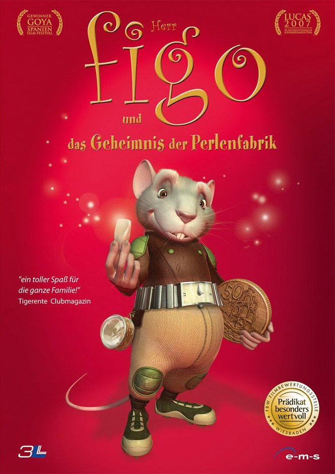 Herr Figo und das Geheimnis der Perlenfabrik - Plakate
