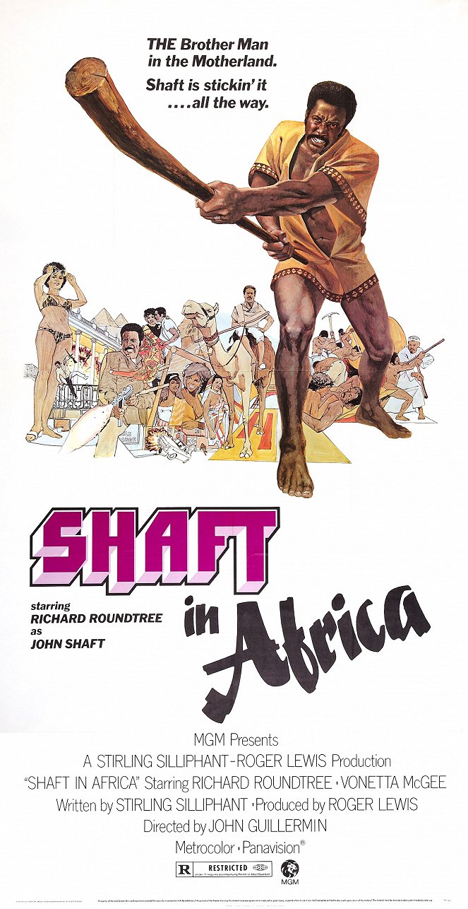 Shaft en África - Carteles