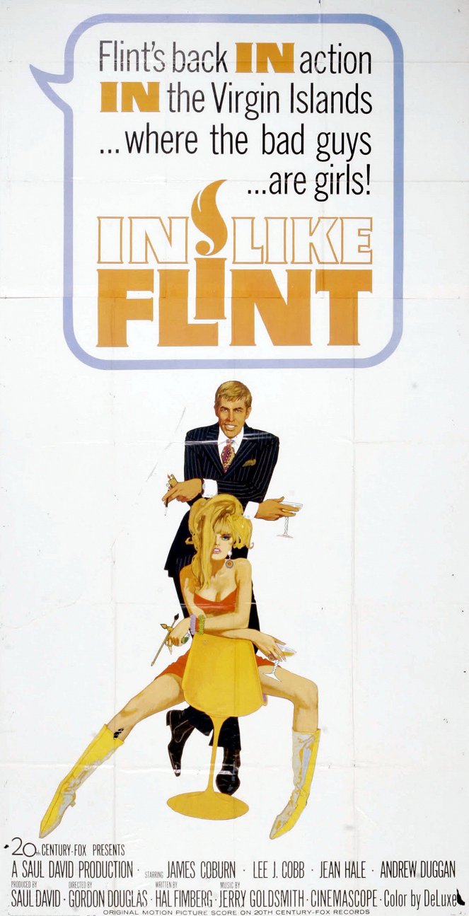 In Like Flint - Plakaty