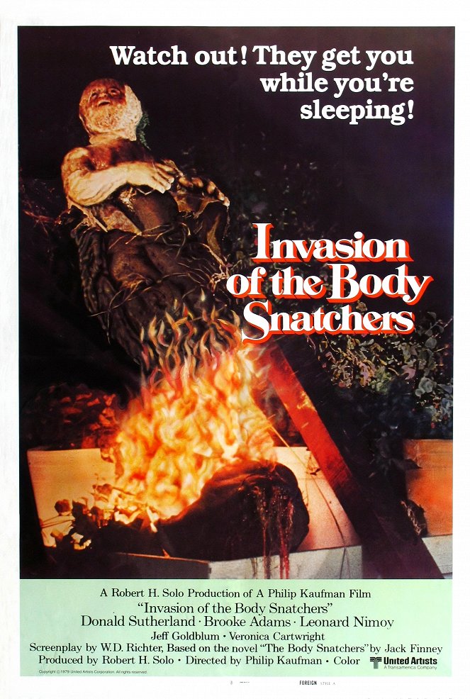Invaze zlodějů těl - Plagáty