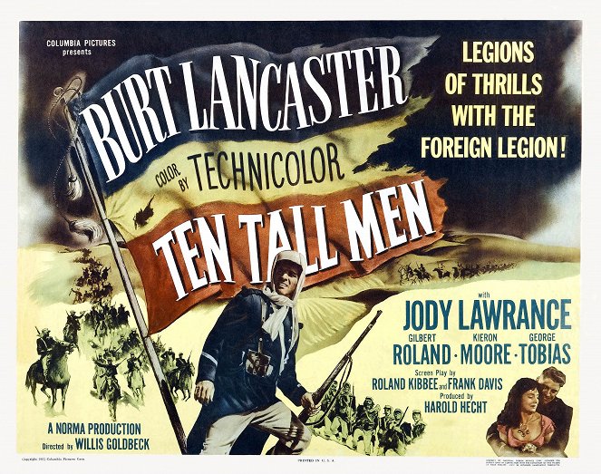 Ten Tall Men - Cartazes