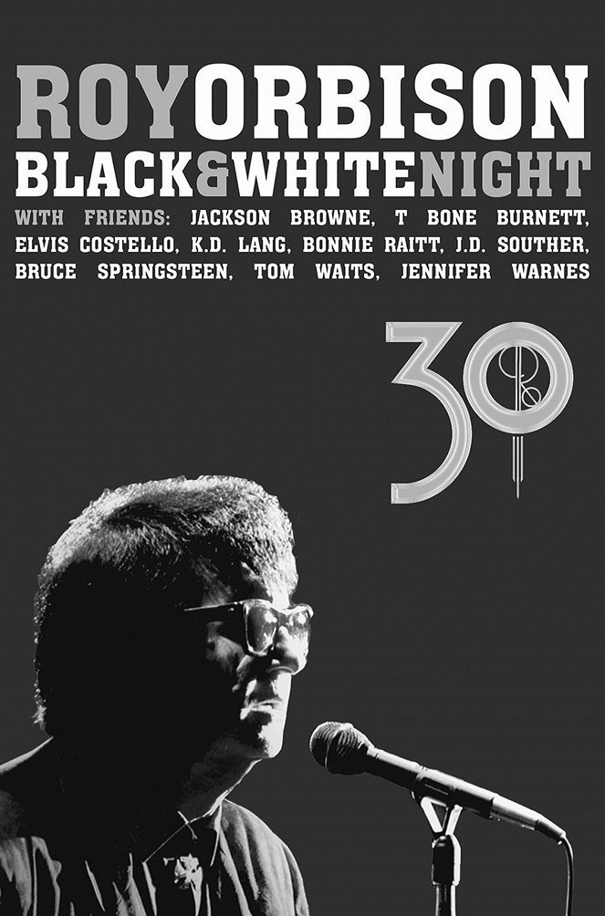 Roy Orbison - Black and White Night - Plakate