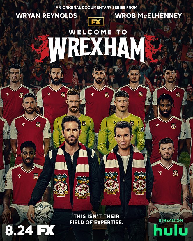 Welcome to Wrexham - Welcome to Wrexham - Season 1 - Plakaty