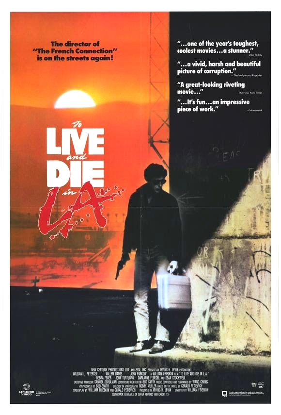 Élni és meghalni Los Angelesben - Plakátok