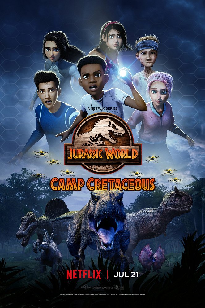 Jurassic World : La colo du crétacé - Jurassic World : La colo du crétacé - Season 5 - Affiches